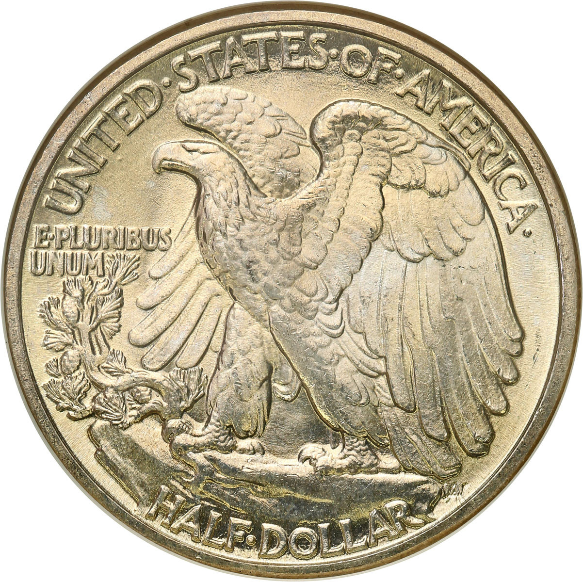 USA. 50 centów 1942 NGC MS66